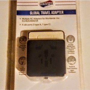 GLOBAL TRAVEL ADAPTER AMERICAN TOURISTER